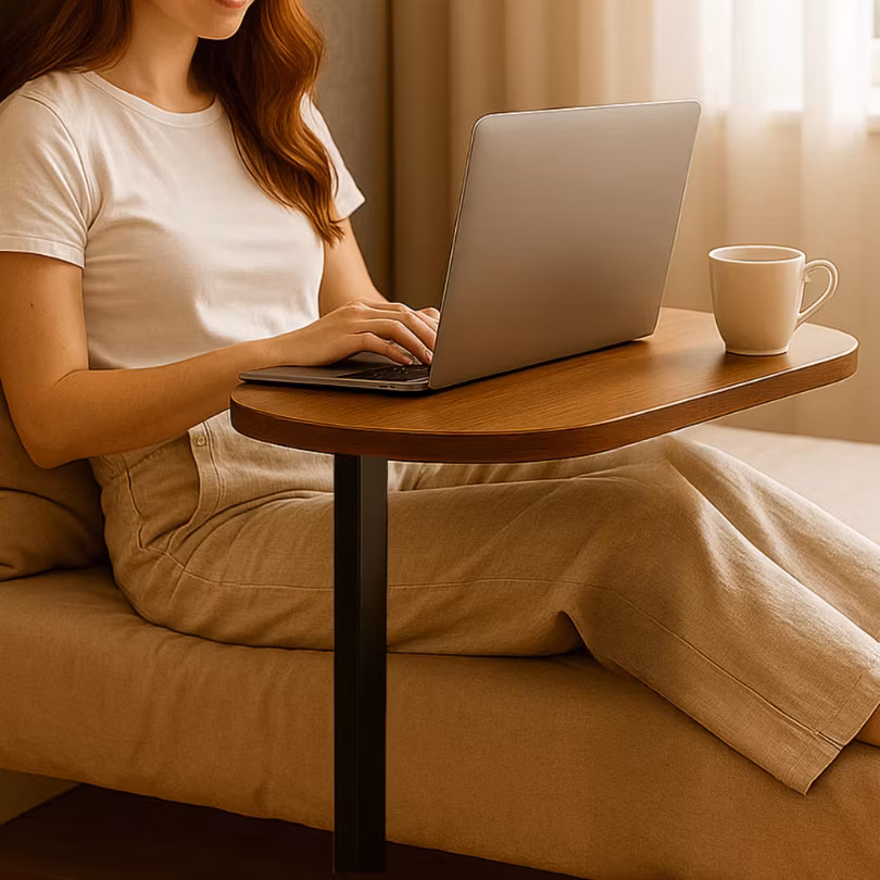 Mesa Lateral de Apoio Moderna Compacta para Sofá Cama Sala Escritório ME2031 1