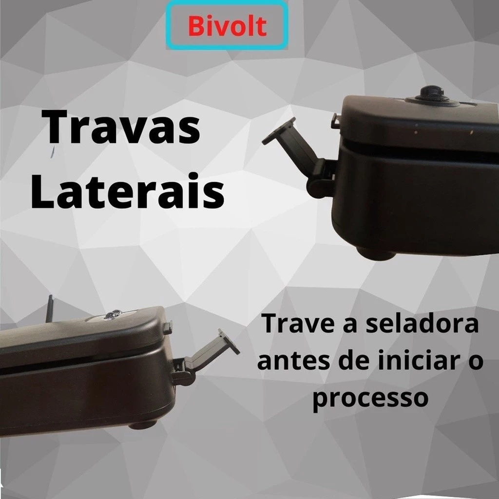 Seladora a vácuo de Alimentos Bivolt Hermética 6