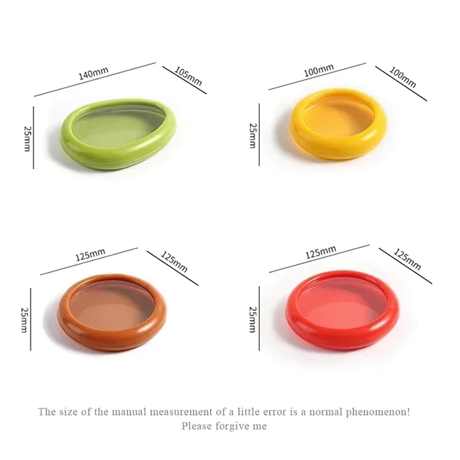Caixa de Silicone Armazenamento Frutas/Legumes: Reutilizável 2