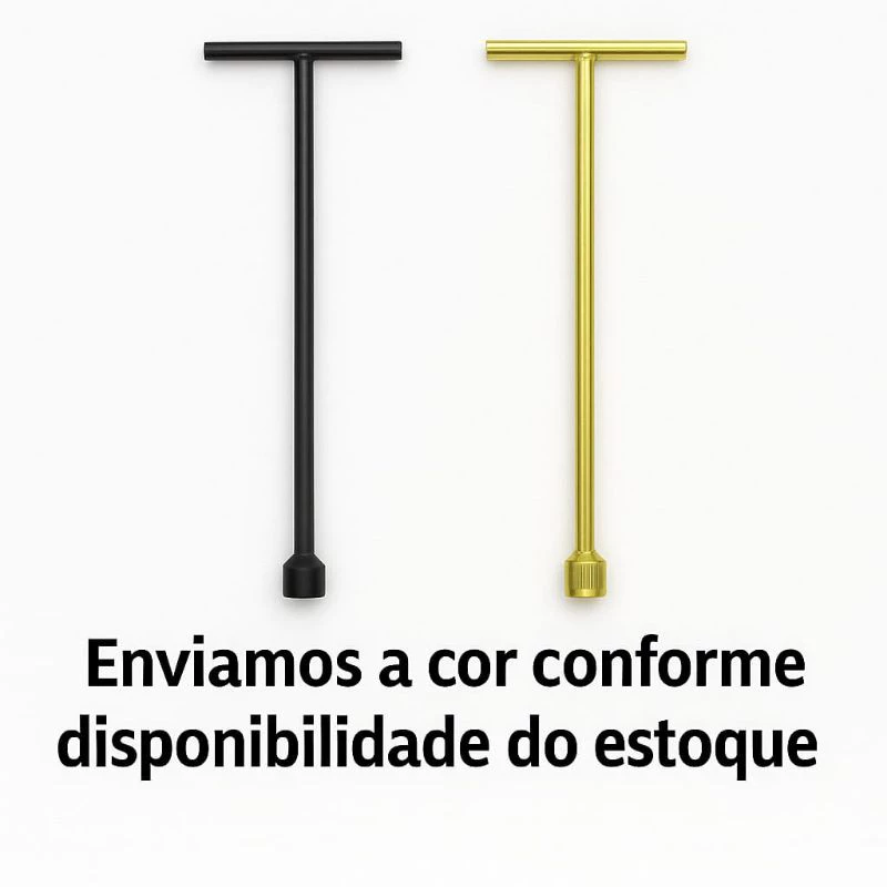 Chave T Longa 10mm + Pastilha para Abrir Agitador de Máquina de Lavar – Uso Universal 2